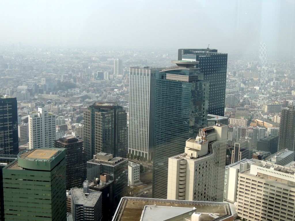 Tokio, Shinjuju Goverment building, Aussichtsplattform 