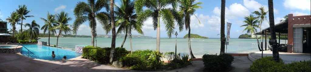 Guam, Hotel Santa Fe Pool 