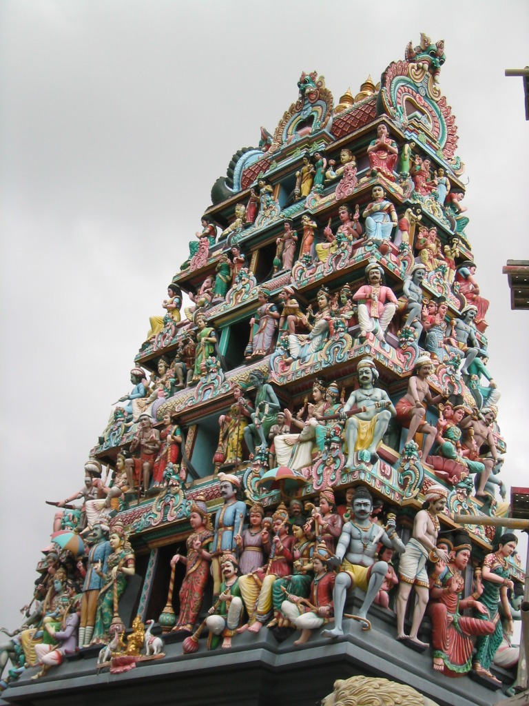 Indonesien - Bild 66 von 67 - Singapur - Land - Hindu-Tempel