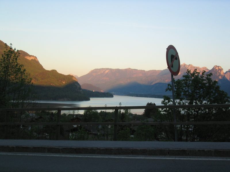 Wolfgangssee - Bild 12 von 12 - rechts abbiegen verboten