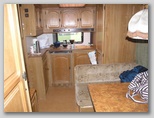 Caravan Küche Bild, ohne Titel